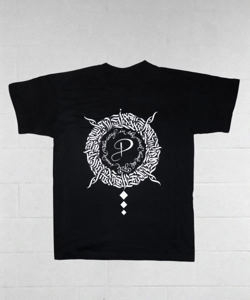 T-Shirt Black FIRE INSIDE White Print